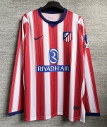 2627 AT Madrid home long sleeve Soccer Jersey